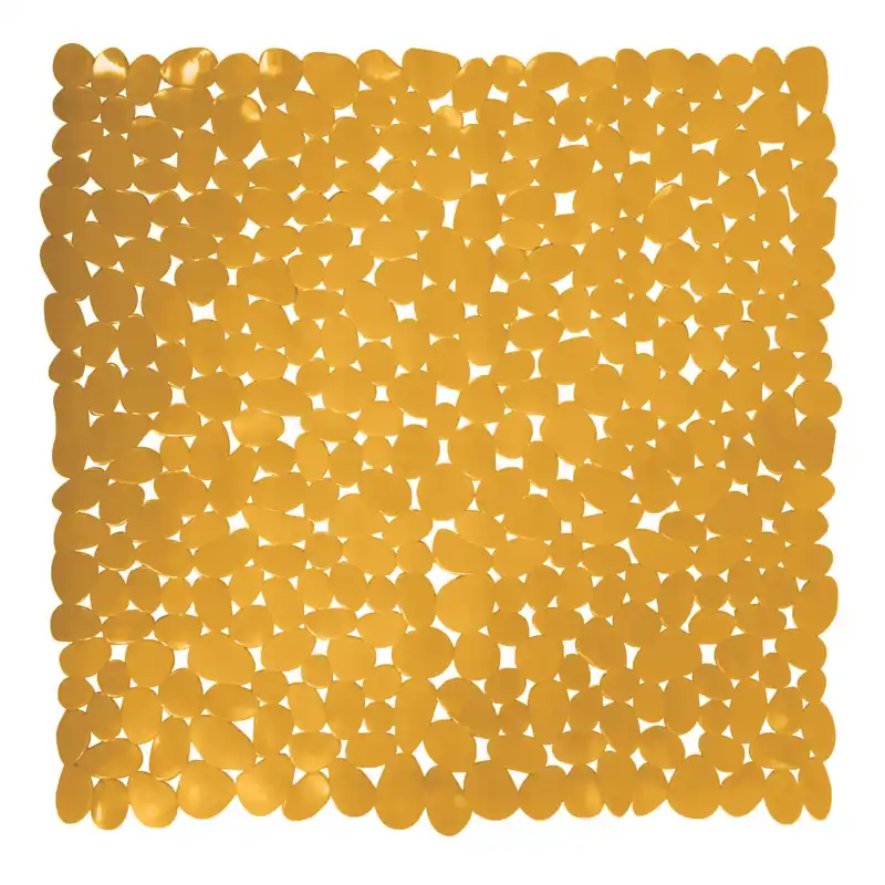 Exclusieve Aanbieding MSV protiskluzová podložka do sprchy GALETS, žlutá, PVC, 53 x 53 cm (144278)