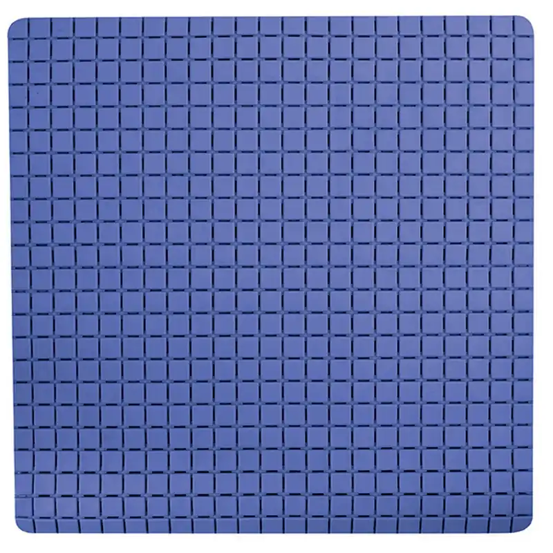 MSV protiskluzová podložka do sprchy QUADRO Premium, tmavě modá, SBS kaučuk, 54 x 54 cm (142918) Direct Verzonden
