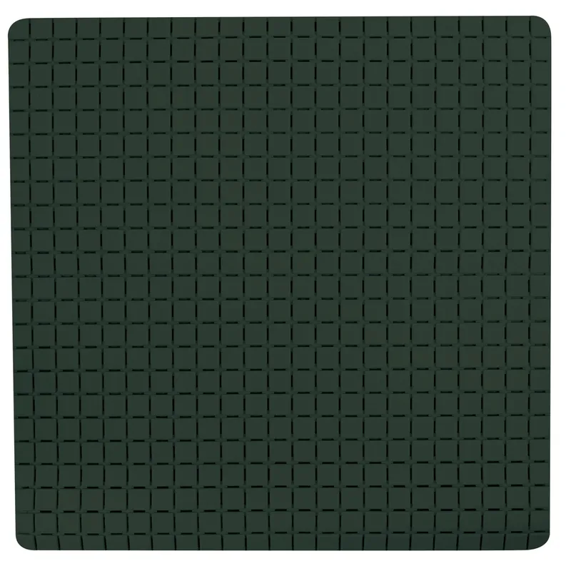 Snelle Levering MSV protiskluzová podložka do sprchy QUADRO Premium, tmavě zelená, SBS kaučuk, 54 x 54 cm (146003)