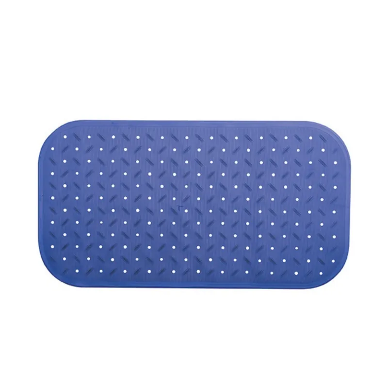 Populair MSV protiskluzová podložka do vany CLASS Premium, tmavě modrá, SBS kaučuk, 36 x 76 cm (142976)