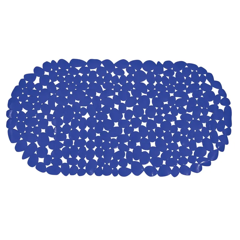 MSV protiskluzová podložka do vany GALETS, tmavě modrá, PVC, 99 x 39 cm (141201) Beste Prijs