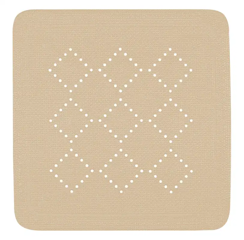 Spirella protiskluzová podložka do sprchy ALASKA, béžová, PVC, 55 x 55 cm (10.70542) Hete Deal