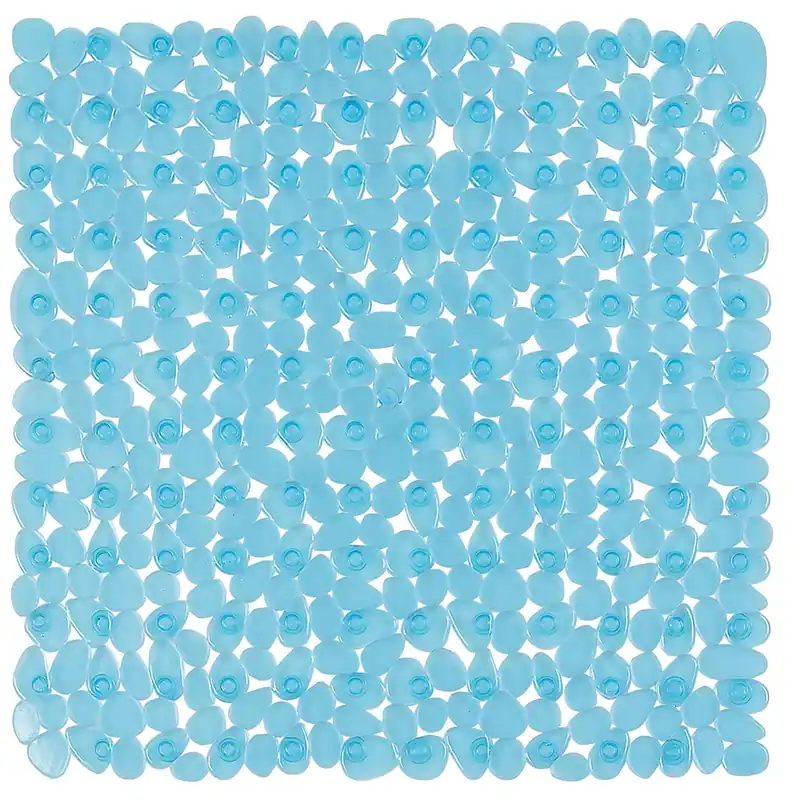 Alleen Vandaag Spirella protiskluzová podložka do sprchy RIVERSTONE, modrá, PVC, 54 x 54 cm (10.07073)