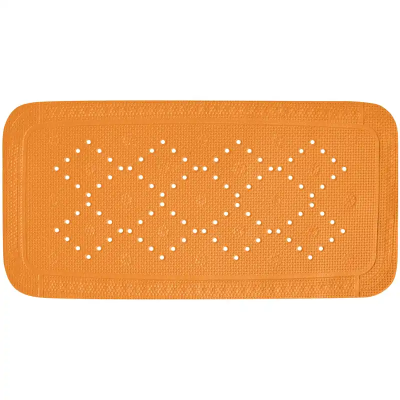 Spirella protiskluzová podložka do vany ALASKA, oranžová, PVC, 91 x 36 cm (10.13378) Nieuw