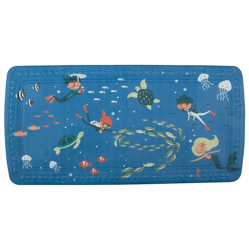 Spirella protiskluzová podložka do vany SCUBA DIVER, dětský motiv, PVC, 71 x 36 cm (10.20082) Koopje