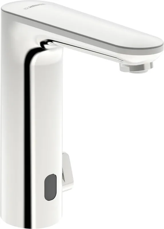 Aanbieding Hansaelectra Digital - umyvadlová baterie, 3 V, Bluetooth, mosaz, vyložení 124 mm (93702219)