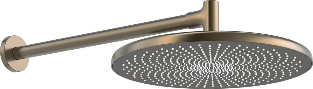 Hansaaurelia - hlavová sprcha, průměr 300 mm, přívod ze stěny, broušený bronz (4726030081) Must-Have