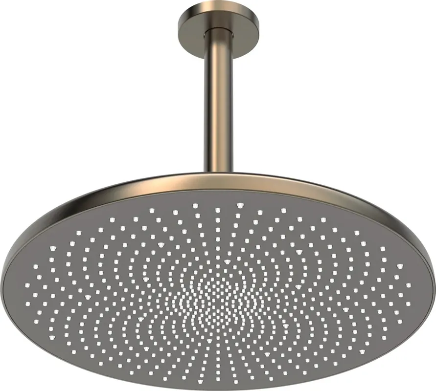 Hansaaurelia - hlavová sprcha, průměr 300 mm, přívod ze stropu, broušený bronz (4727030081) Cenově Výhodný