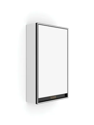 Černá LED podsvícená zrcadlová skříňka 400 pravá (GAC 10000P-VX-90) Objednat Nyní