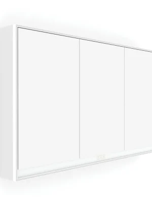 Bílá LED podsvícená zrcadlová skříňka 1000 (GAB 10004VX-05) Gereduceerde Prijs