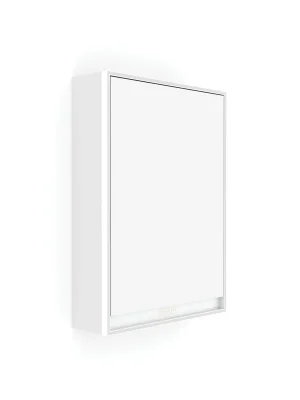 Značkový Bílá LED podsvícená zrcadlová skříňka 500 pravá (GAB 10001P-VX-05)