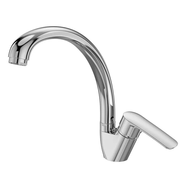 Direct Verzonden Dřezová stojánková mimoúrovňová baterie, Pego, s ramínkem nad pákou, výška 240 mm, chrom (CB20103P)