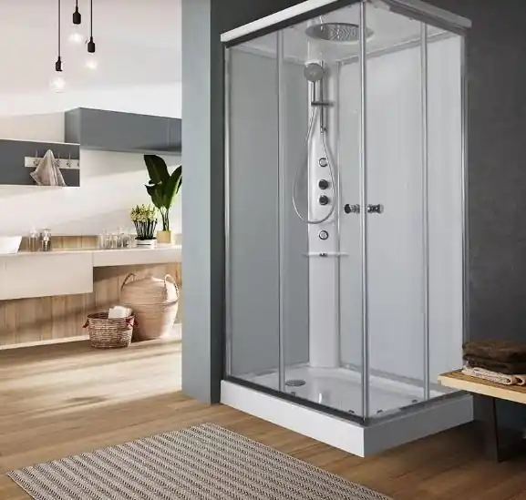 Archimede Steam - obdélníkový parní sprchový box s posuvnými dveřmi 120x80 (TS000B1H5T00010) Horká Nabídka