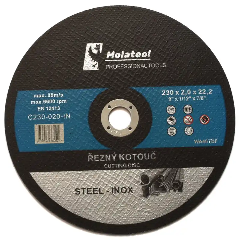 Favoriet Řezný kotouč Molatool Profi 230 x 2,0 x 22,2 mm