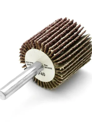 Lage Prijs Kotouč lamelový brusný 30x30x6mm P40, na stopce