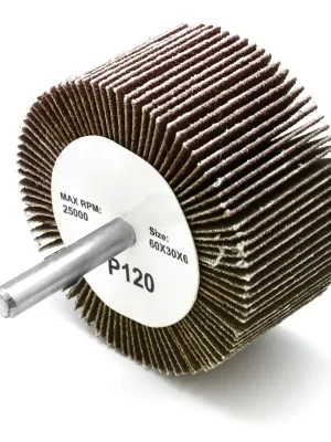 Kotouč lamelový brusný 60x30x6mm P120, na stopce Voordeelprijs