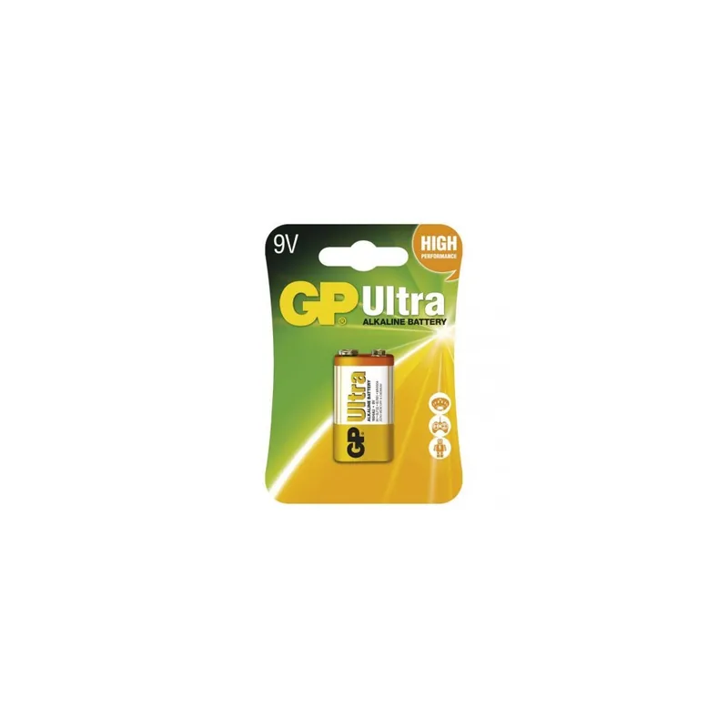 Alkalická baterie GP Ultra 9V (6LF22) Dagaanbieding