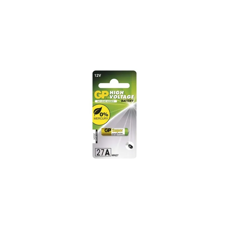 Alkalická speciální baterie GP Ultra Plus 27AF (MN27, V27GA) 12 V, 1 ks Tijdelijk Beschikbaar