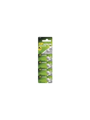 Alkalická knoflíková baterie GP Ultra plus A76F (LR44), 5 ks Koop Online