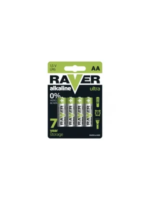 Lage Prijs Alkalická baterie RAVER AA (LR6), 4 ks