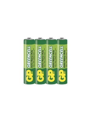 Víkendová Akce Zinková baterie GP Greencell AAA (R03), 4 ks