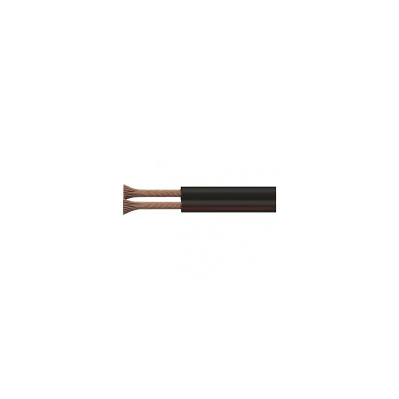 Dvojlinka ECO 2x1,0mm, černo/rudá, 100m Levný