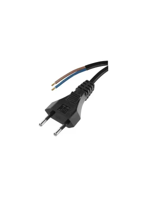 Akce Flexo šňůra PVC 2× 0,75mm2, 3m, černá