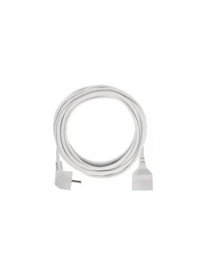 Víkendová Akce Prodlužovací kabel 7 m / 1 zásuvka / bílý / PVC / 1 mm2