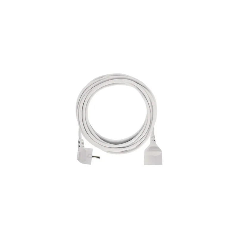 Víkendová Akce Prodlužovací kabel 7 m / 1 zásuvka / bílý / PVC / 1 mm2