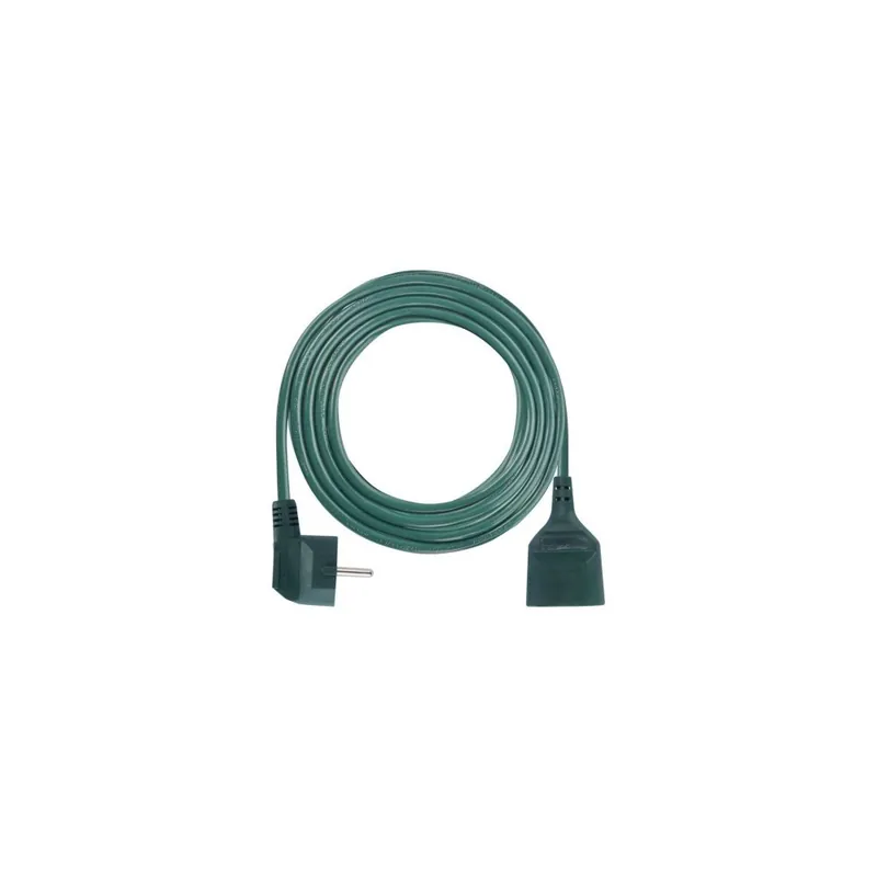 Blesková Nabídka Prodlužovací kabel 5 m / 1 zásuvka / zelený / PVC / 1 mm2
