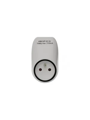 Zásuvka s 2× USB Oblíbený