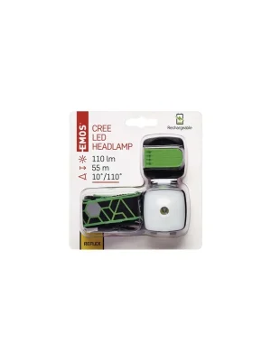 CREE + SMD LED nab. čelovka P3535, 110 lm, 55m, Li-Pol 850 mAh Cenově Výhodný
