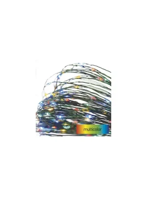 Tovární Cena LED vánoční nano řetěz zelený, 4 m, venkovní i vnitřní, multicolor, časovač