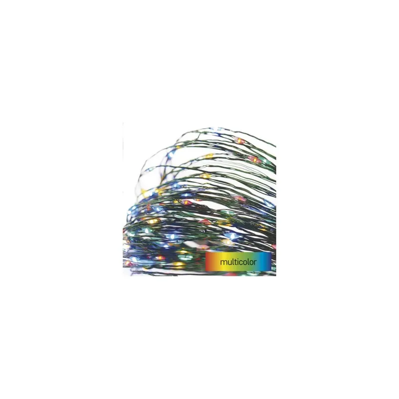 Tovární Cena LED vánoční nano řetěz zelený, 4 m, venkovní i vnitřní, multicolor, časovač