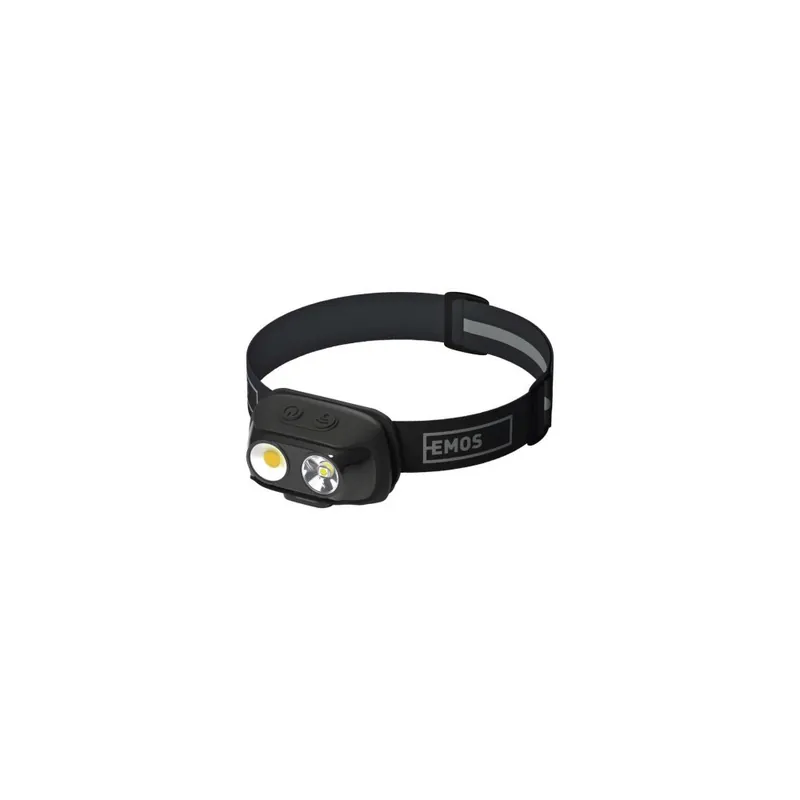 COB LED nabíjecí čelovka P3542, 500 lm, 130 m, Li-pol 1200 mAh Expresní Doručení