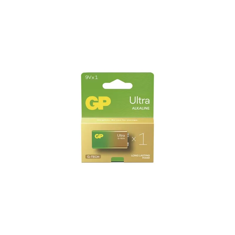 Alkalická baterie GP Ultra 9V (6LF22), 1 ks Kup Teď