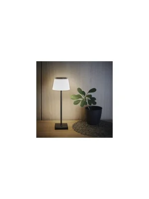 Zlevněný LED stolní lampa KATIE, nabíjecí, černá