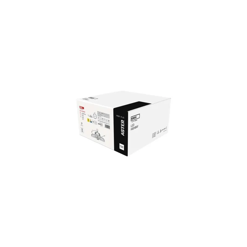 Dokud Zásoby Vydrží LED průmyslové závěsné svítidlo HIGHBAY ASTER 120° 100W
