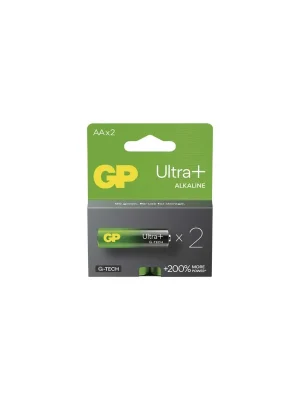 Alkalická baterie GP Ultra Plus AA (LR6), 2 ks Novinka