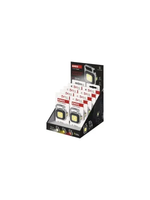 Expresní Doručení Nabíjecí mini LED svítilna – přívěšek, 750 lm, 10 ks, display box