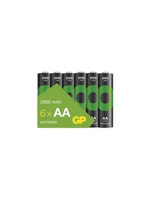 Exclusieve Akce Nabíjecí baterie GP ReCyko Pro Professional AA (HR6), 6 ks