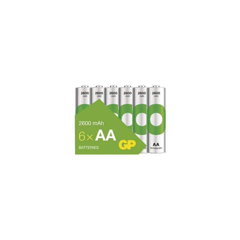 Nabíjecí baterie GP ReCyko 2600 AA (HR6), 6 ks Oblíbený