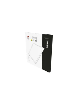 Dokud Zásoby Vydrží LED panel PROXO 60 x 60 cm / 10 mm, 33 W, 4 100 lm, vestavný, neutrální bílá, UGR 19, IP20