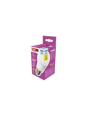 Dokud Zásoby Vydrží LED žárovka Classic A60 / E27 / 7 W (60 W) / 806 lm / Studená bílá
