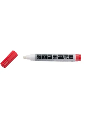 Značkovač permanentní červený extra silný hrot Merkproduct