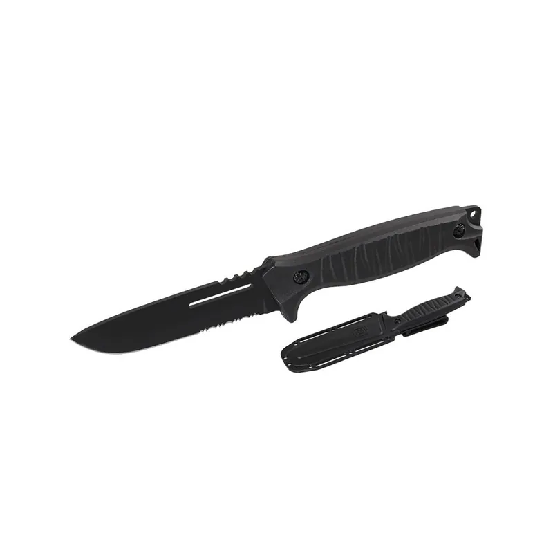 Nůž lovecký-outdoorový nerez 210 mm s pouzdrem Beperkte Voorraad