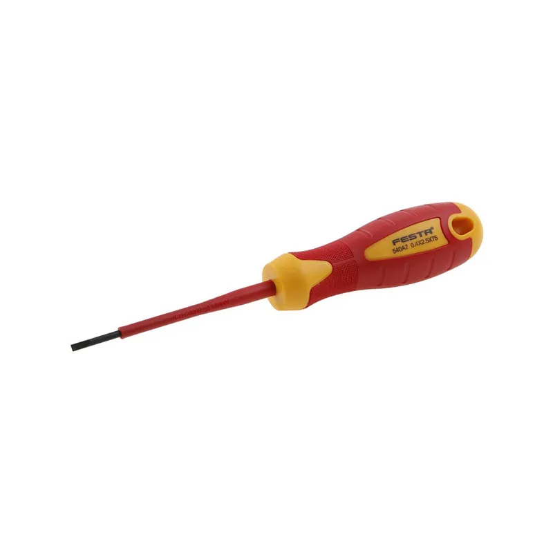 Šroubovák elektro FESTA CrV S 2.5x75mm VDE 1kV Shop Nu