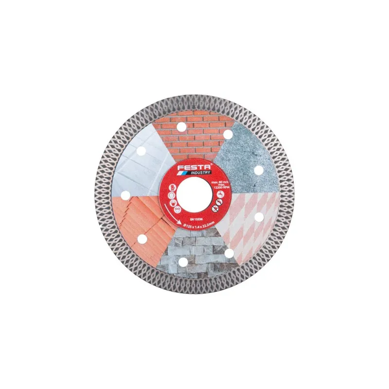 Direct Verzonden Kotouč diamantový FESTA INDUSTRY 125x1.4x22.2mm
