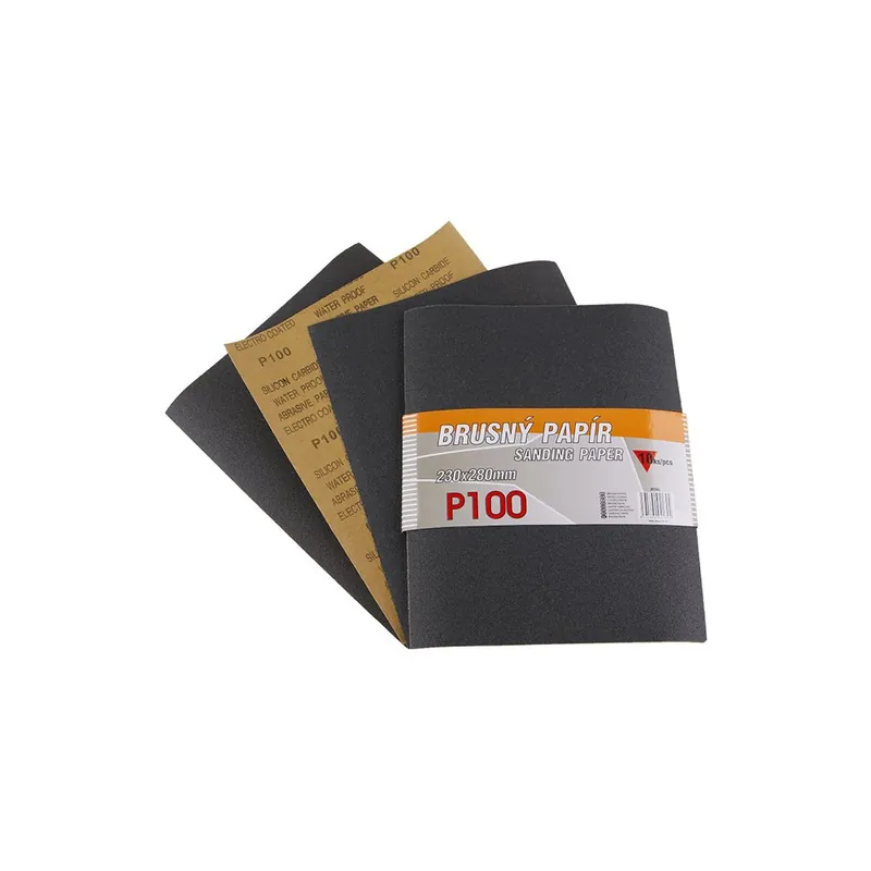 Gereduceerde Prijs Papír brusný 230x280mm P100 10ks Waterproof