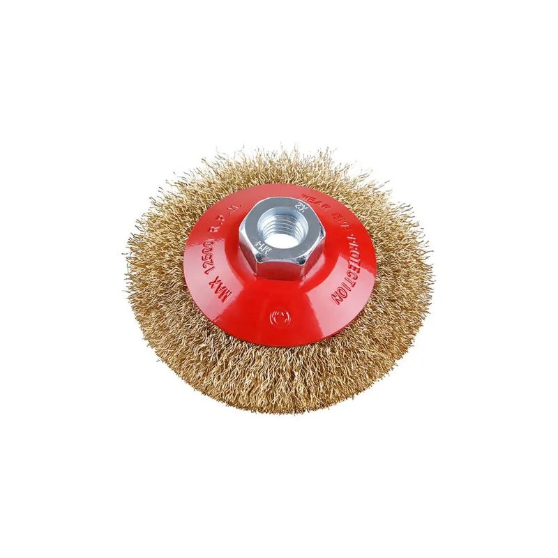 Kartáč rotační miskový FESTA vlnitý 100x20mm M14 Gecertificeerd